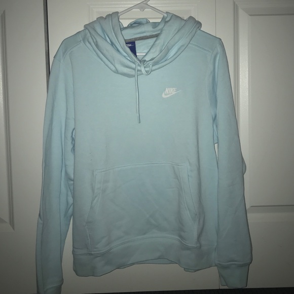 nike baby blue sweatshirt